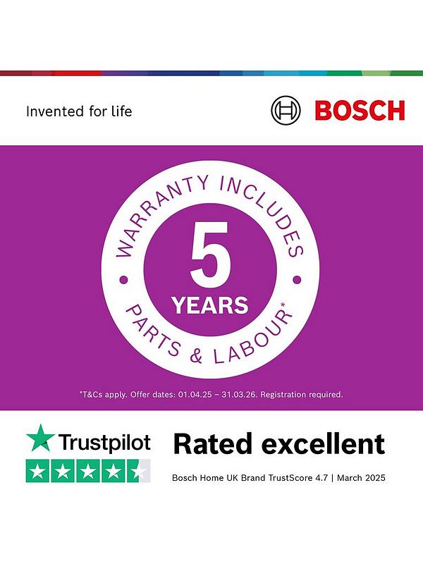 Bosch Series 4 KGN392LDFG 60cm Wide, VitaFresh, No Frost Fridge Freezer - Silver - Image 7